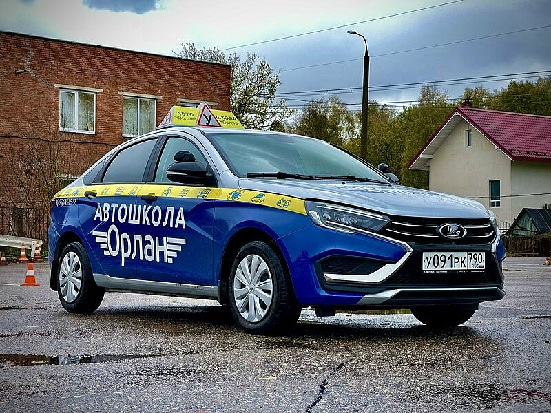 Наше портфолио - Колпаки на учебные машины для автошколы "Орлан