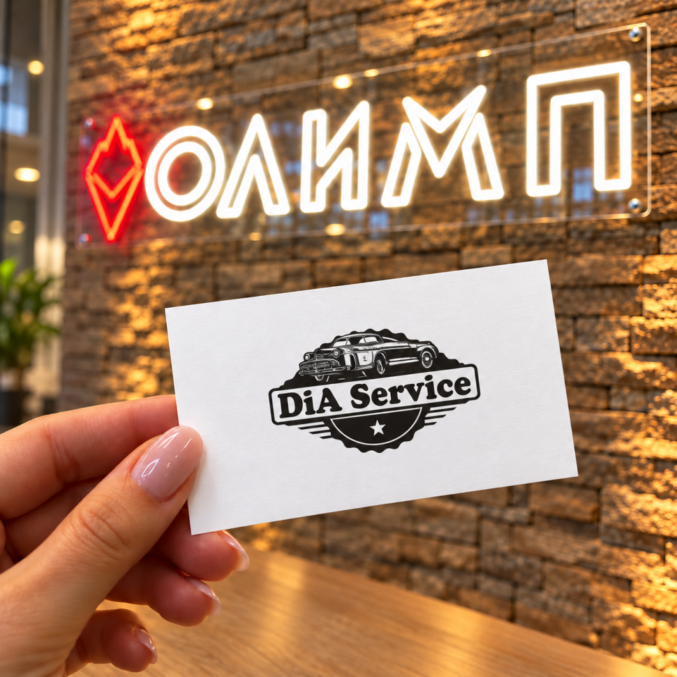 Автосервис визитка 4