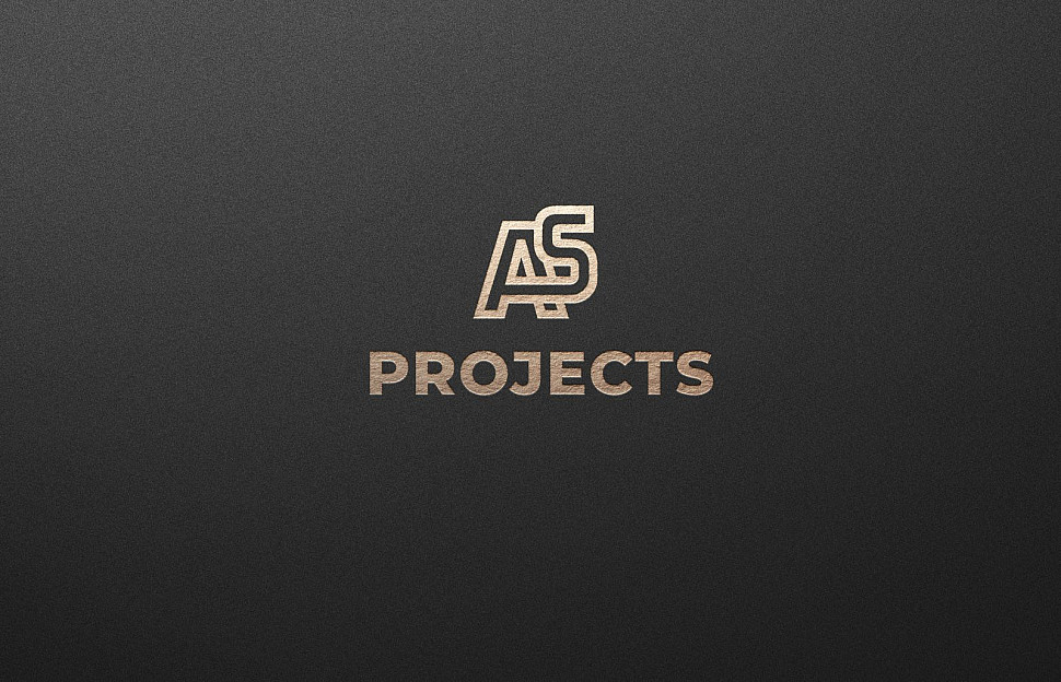 Наше портфолио - Логотип для &quot;AS Projects&quot;