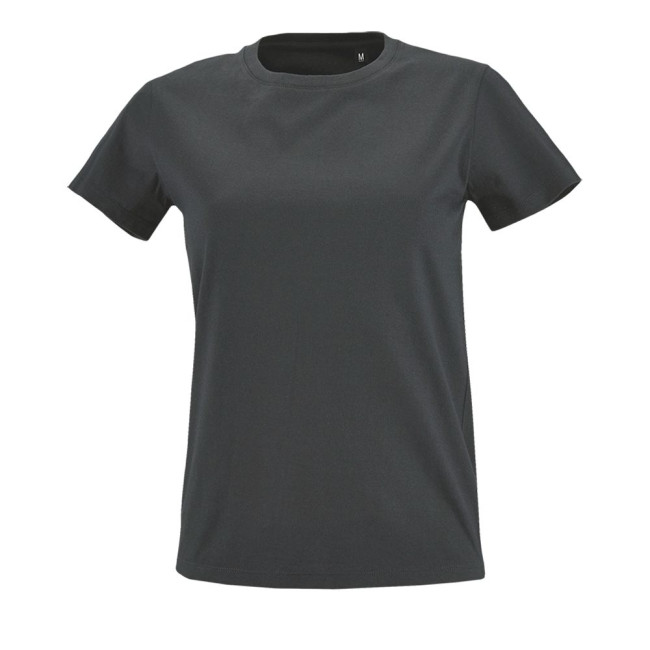 Футболка женская Imperial Fit Women, темно-серая Футболка женская Imperial Fit Women, темно-серая