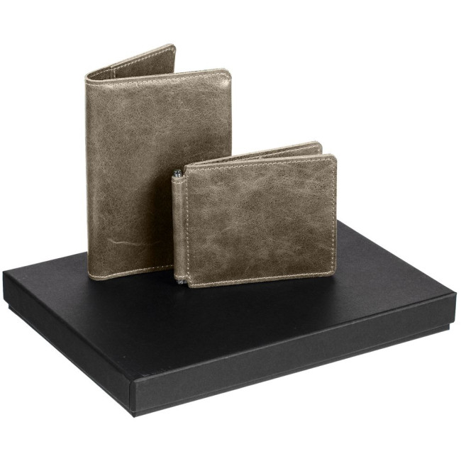 Набор Apache Billfold, серый Набор Apache Billfold, серый