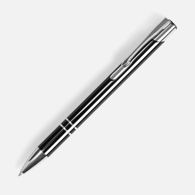 Ручка шариковая Keskus, черная Ручка шариковая Keskus, черная